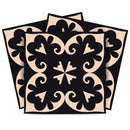4" X 4" Black Sheep Peel And Stick Removable Tiles
