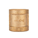 1/2 in. Red Brass Coupling