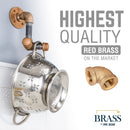 3/4 in. Red Brass 90 Degree Elbow