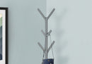 Coat Rack, Hall Tree, Free Standing, 8 Hooks, Entryway, Contemporary & Modern