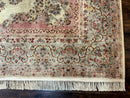 Karastan Rug 8.8 x 12, Pastel Ivory Kirman Rug