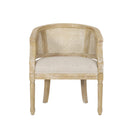 Curved Backrest Accent Chair