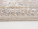 10' Runner Beige and Ivory Medallion Power Loom Runner Rug