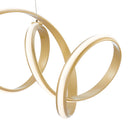 Seville LED Chandelier // Gold