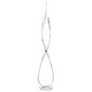Vienna LED 55" Tall Floor Lamp // Chrome