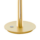 Munich Gold Table Lamp // Natural White LED Strip & Touch Dimmer