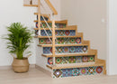 6" X 6" Mediterranean Mash Mosaic Peel and Stick Tiles