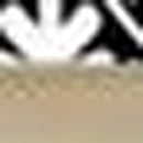 4" X 4" Black and White Floral Peel and Stick Removable Tiles
