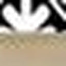 8" X 8" Black and White Floral Peel and Stick Removable Tiles