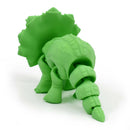 3D Printed Articulated Flexible Triceratops Dinosaur | Multiple Colors | Black Sheep Products LLC