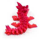 3D Printed Crystal Dragon | Multiple Colors | Black Sheep Products LLC