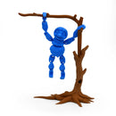 3D Printed Sloth Fidget With Tree Props | Multiple Colors | Black Sheep Products LLC