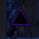 3D Triangle Mirror Light