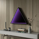 3D Triangle Mirror Light
