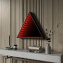 3D Triangle Mirror Light