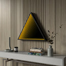 3D Triangle Mirror Light