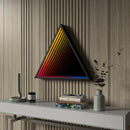 3D Triangle Mirror Light