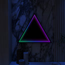 3D Triangle Mirror Light