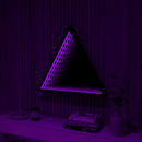 3D Triangle Mirror Light
