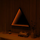 3D Triangle Mirror Light
