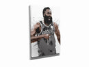 James Harden Poster Brooklyn Nets Basketball Painting Hand Made Posters Canvas Print Kids Wall Art Home Man Cave Gift Decor