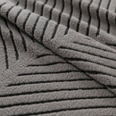 High Stretch Chevron Sofa Cover, Soft Washable Textured Jacquard Slipcover for Couch