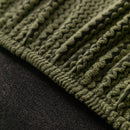 Modern Textured Stretch Sofa Cover, Plush Fleece Sofa Slipcover with 3D Stripe Texture