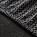 Modern Textured Stretch Sofa Cover, Plush Fleece Sofa Slipcover with 3D Stripe Texture