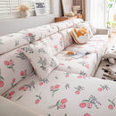 Cartoon Printing Elastic Seat Cushion Cover 1/2/3/4 Seater Sofa Cover Back Cushion Cover For Living Room