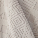 High Stretch Embossed Geometric Slipcover for Couch, Cozy Plush Fleece Couch Cover