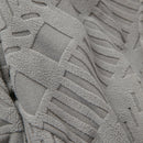 High Stretch Embossed Geometric Slipcover for Couch, Cozy Plush Fleece Couch Cover