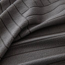 Modern Geometric Jacquard Spandex Slipcover, High Stretch Form Fitting Couch Cover