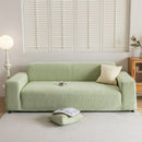 High Elastic Floral Couch Slipcover, Jacquard Stretch Non-Slip Furniture Protector