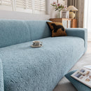 High Elastic Floral Couch Slipcover, Jacquard Stretch Non-Slip Furniture Protector