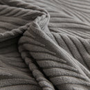 Modern Wavy Jacquard Sofa Slipcover, High Stretch Sofa Cover with 3D Organic Texture
