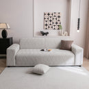 Modern Wavy Jacquard Sofa Slipcover, High Stretch Sofa Cover with 3D Organic Texture