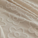 High Stretch Jacquard Sofa Slipcover, Soft Spandex Textured Floral Couch Cover