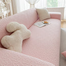 High Stretch Jacquard Sofa Slipcover, Soft Spandex Textured Floral Couch Cover