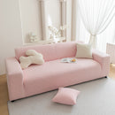 High Stretch Jacquard Sofa Slipcover, Soft Spandex Textured Floral Couch Cover