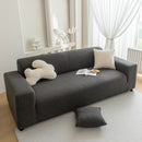 High Stretch Jacquard Sofa Slipcover, Soft Spandex Textured Floral Couch Cover