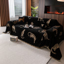 Leopard Sofa Cover Blanket Stylish Furniture Protector Throw for Couches & Loveseats