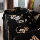 Leopard Sofa Cover Blanket Stylish Furniture Protector Throw for Couches & Loveseats