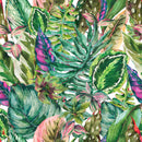 Exotic Leaves Pattern Wallpaper