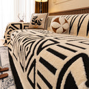 Boho Plush Couch Cover Bohemian Throw Blanket Decor Covers Sofa Chair Furniture Bed
