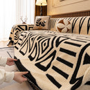 Boho Plush Couch Cover Bohemian Throw Blanket Decor Covers Sofa Chair Furniture Bed