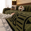 Boho Plush Couch Cover Bohemian Throw Blanket Decor Covers Sofa Chair Furniture Bed