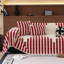 Jacquard Fleece Throw Blanket for Couch Plush Fuzzy Cozy Soft Blankets and Throws for Sofa