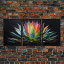 Modern Home Decor, Set Of 3 Prints Botanical Print Desert Art Cactus Print Set Bathroom Wall Art Prints, Bedroom Wall Art, Southwestern Art