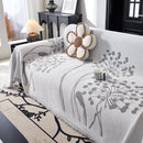 Dandelion Blanket Throw for Sofas Chenille Furniture Couch Cover, Couch Cushion Cover for Kids, Pets