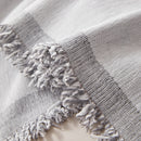 Reversible Chenille Couch Cover Blanket with Tassel Large Boho Futon Cover L Shaped Sectional Cover